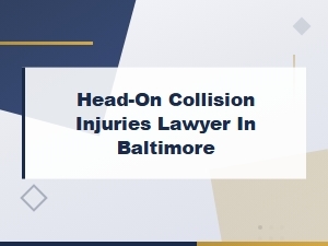 Head-On Collision Injuries at Baltimore Intersections